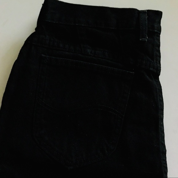 Lee Jeans Relaxed Fit Tapered Leg Black Jeans 14P - Picture 5 of 5